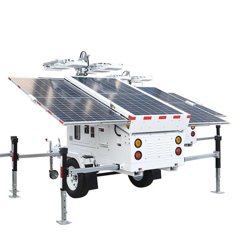 solar lighting tower