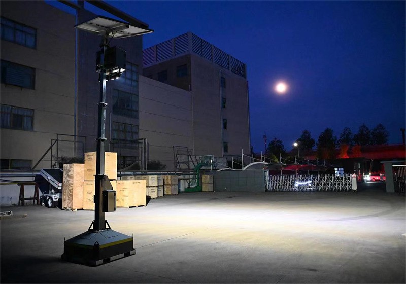 Block mobile solar light tower 32 Block mobile solar light tower 32