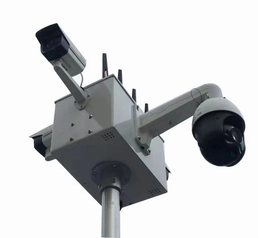 High Definition Surveillance Mobile Solar Cctv Trailer