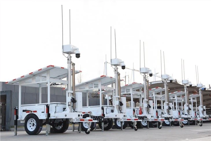 BIGLUX mobile solar trailer tower