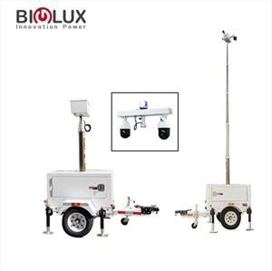 Torre del carrello della fotocamera mobile con ricarica CA