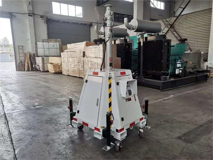 China Supplied Mobile Solar Light Tower